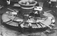 SRN1 during construction -  (credit: The <a href='http://www.hovercraft-museum.org/' target='_blank'>Hovercraft Museum Trust</a>).